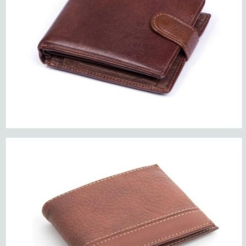 Mens Brown Leather Wallet