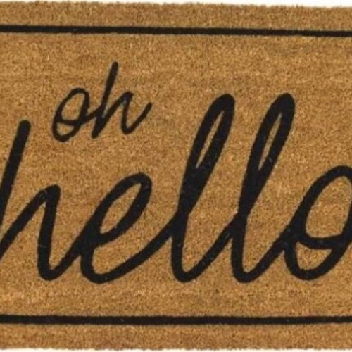 Eco Friendly Rubber Moulded Coir Brush Mat