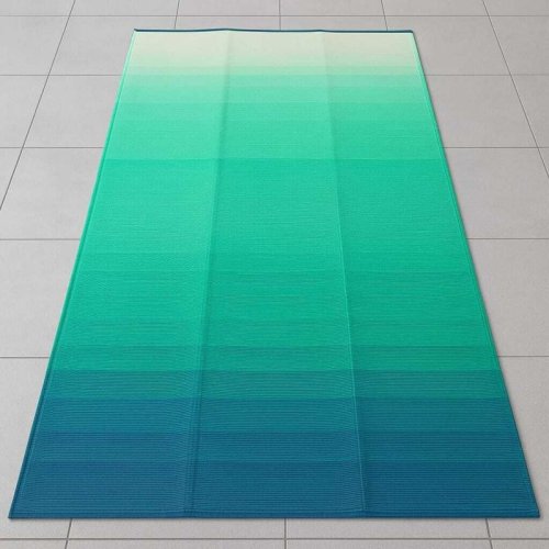 Multicolor Decorative Floor Covering Mat