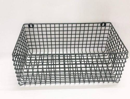 Wall Mounted Metal Wire Storage Basket