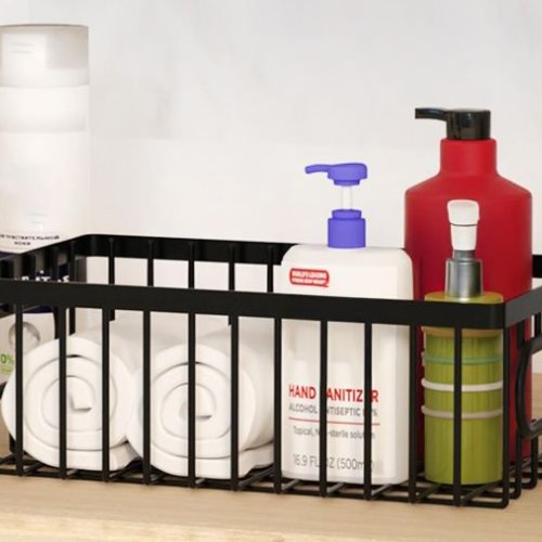 Metal Black Storage Basket