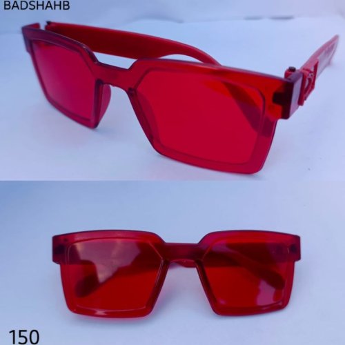 Badshahb Red Fashion Sunglasses