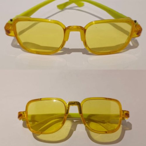 Kabir Yellow Fashion Sunglasses