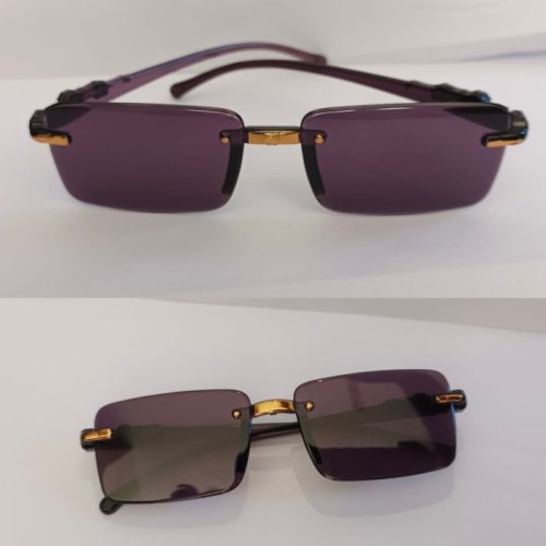 Max Purple Fashion Sunglasses