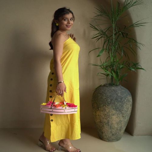 Sunbeam One Shoulder Dress