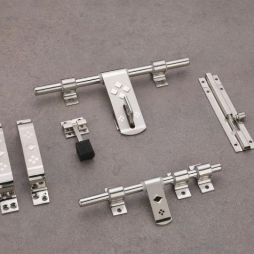 4 Square Stainless Steel Door Kit