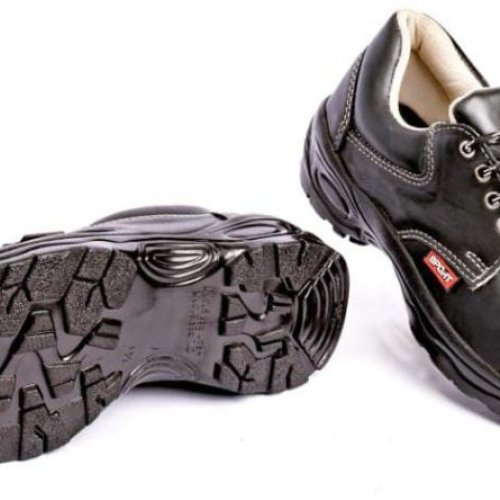 Softy Leather Safety Shoes With Metal Toe