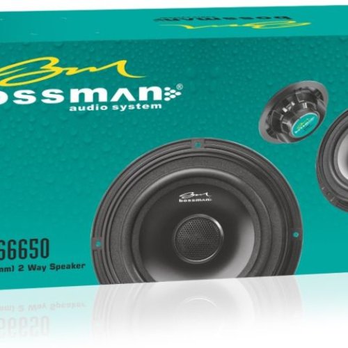 Bossman Audio 6.5" Car Speaker WITH Ring (Rain Series) BM-RS6650