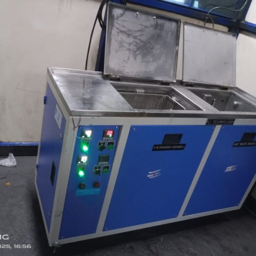 Ultrasonic 2 Stage Cleaning Machine