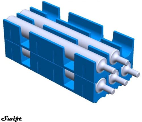 BST-1265 LLDPE Bottle Storage Tray