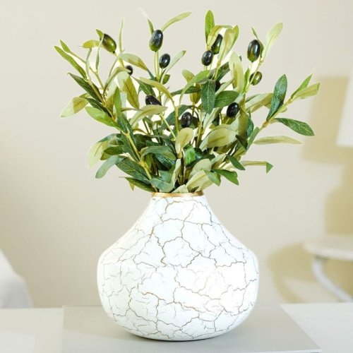 VA10023L White Flower Vase