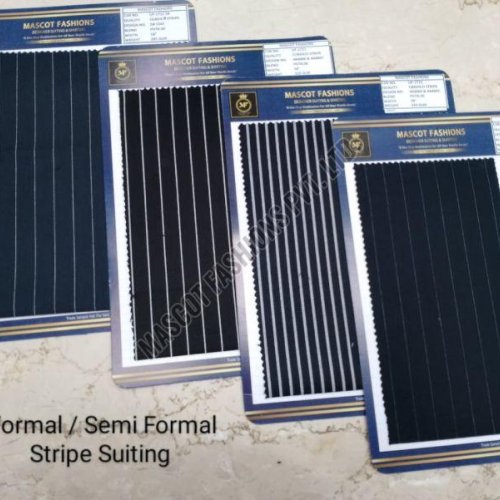 Semi Formal Stripe Suiting Fabric