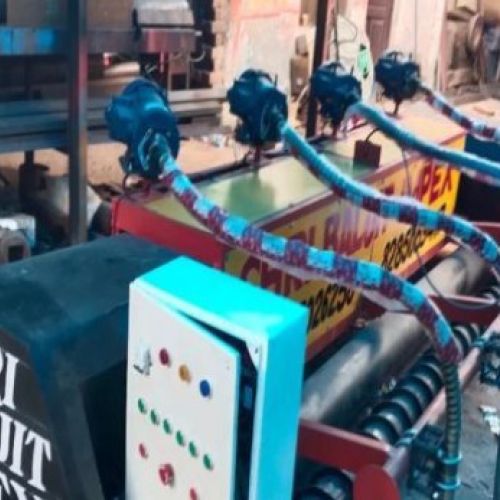 Fixed Form Concrete Paver Machine