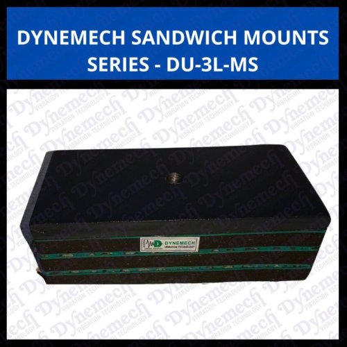 Dynemech Vibration Damping Sandwich Mount Series DU 3L MS