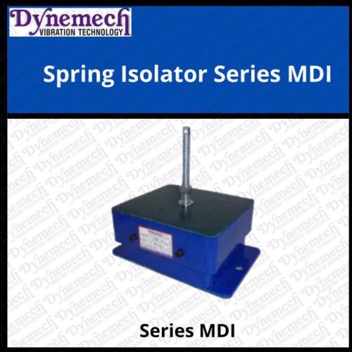Dynemech Industrial-Grade Enclosed Spring Vibration Damping Units Series Mdi