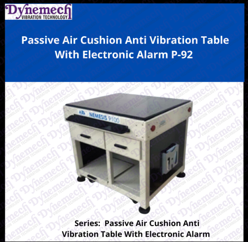 Dynemech Passive Air Cushion Avt Precision Measuring Metrology Instrument Anti Vibration Tables , P-92