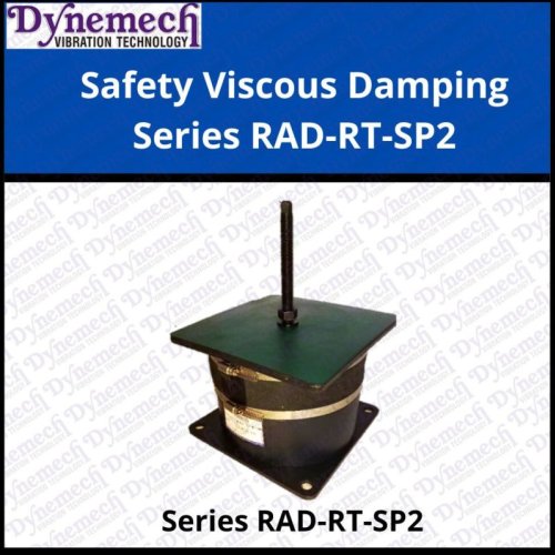 Dynemech Shock-Absorbing Spring Elements with Viscous Damping Series RAD-RT-SP2