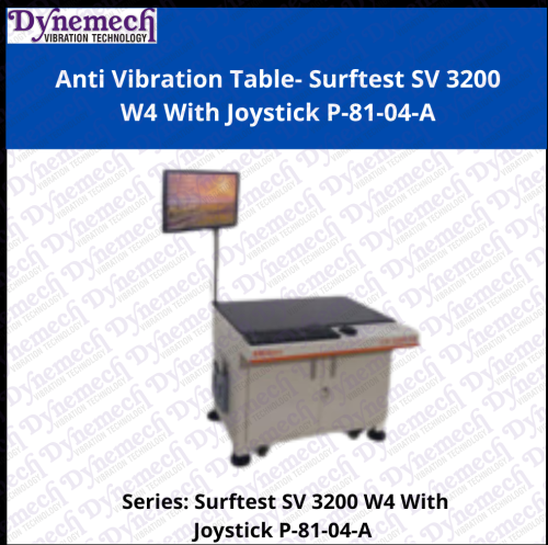 Dynemech Quality Control Lab Table - Avt Vibration Isolated Table for SV3200 W4, P-81-04-A