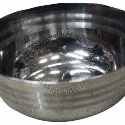 Round Manganese Stainless Steel Bowl