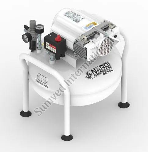 Esprit-2v-65/2-25lt Nardi-Oil Free Medical Dental Compressor