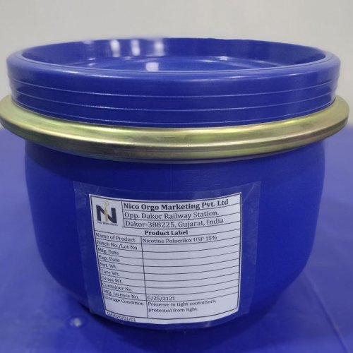 15 Ltr. Nicotine Polacrilex USP