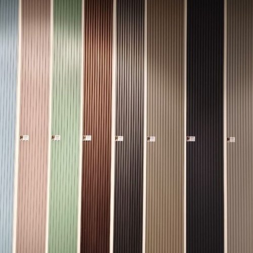 23 Mm Multicolor WPC Louver Panels
