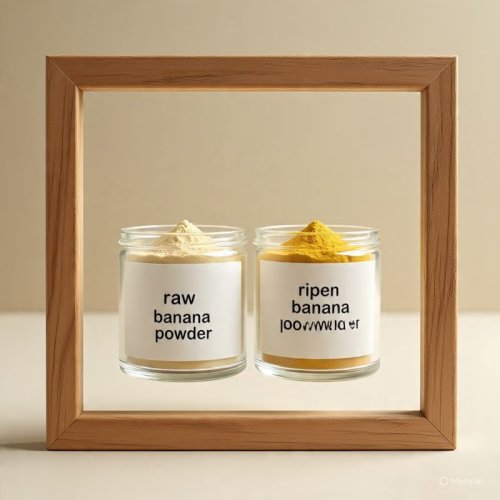 Dried Banana Fruit Powder