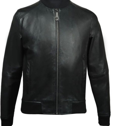 Mens Bomber Leather Jacket
