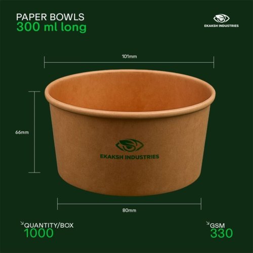 300ml Long Paper Bowl