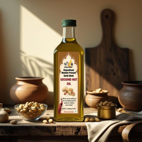 1 Litre Kachi Ghani Groundnut Oil