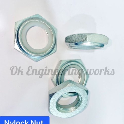 Mild Steel Nylock Nuts