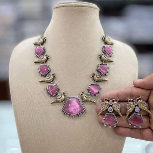 Oxidised Stone Jewellery