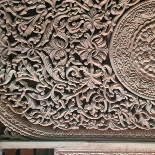 Wooden Carved Wall Panel