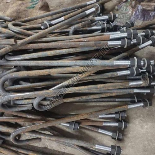 Galvanized J Type Foundation Bolt