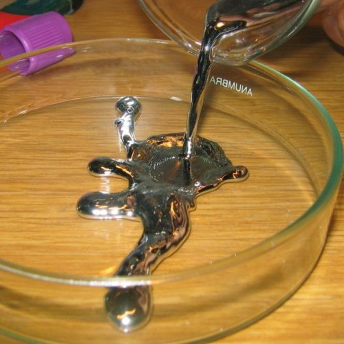 Silver Liquid Mercury