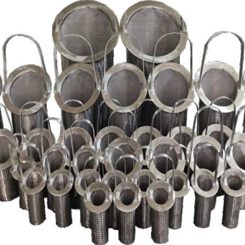 Stainless Steel Cross Basket Filter