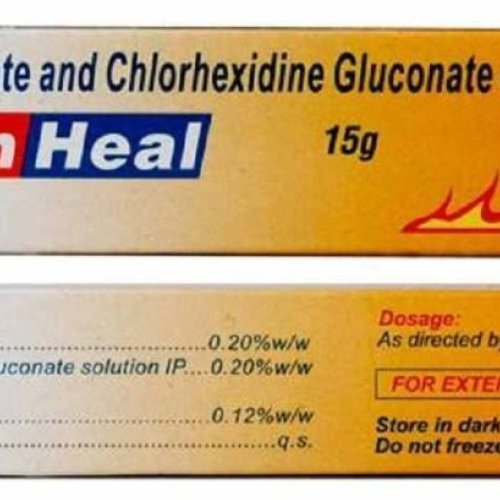 Burnheal Silver Nitrate Chlorhexidine Gluconate Ointment