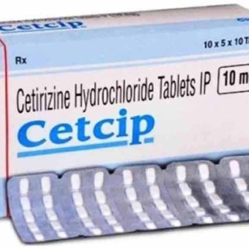 Cetcip 10mg Cetirizine Tablet