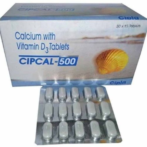 Cipcal 500mg Calcium Vitamin D3 Tablet