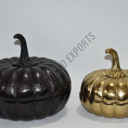 Decorative Pumpkin Jewelry Box Set OF 2 Pcs