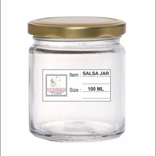 100 Ml Glass Salsa Jar