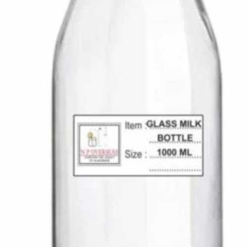 1000 Ml Glass Milk Bottle