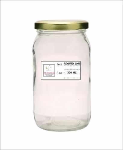 300 Ml Round Jar