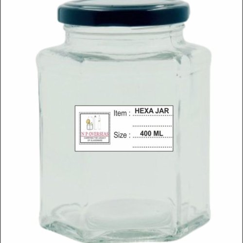 400 Ml Hexagonal Jar