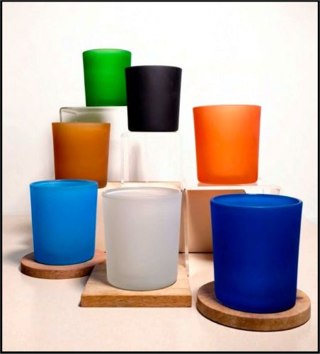 Colour Full Nice Candle Jar