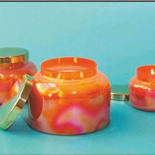 Glass Jar Candle Set