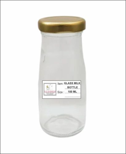100 Ml Glass Milk Bottle