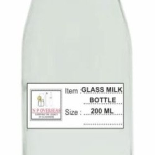 200 Ml Milk Glass Bottle