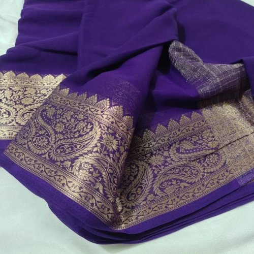 Crepe Silk Saree