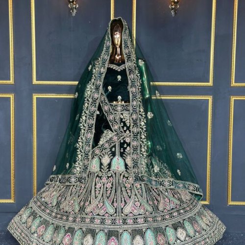 Embroidered Bridal Lehenga